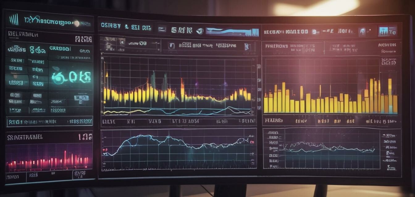 Monitoring system display