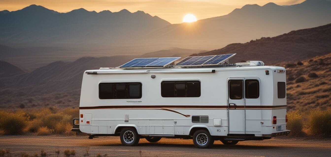 RV Solar Kit Example