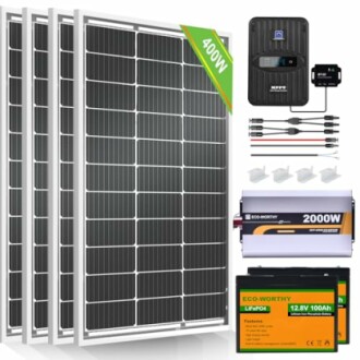 ECO-WORTHY 1.6KWH Solar Panel Kit